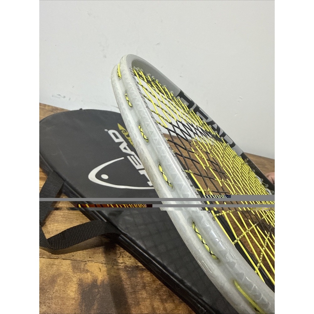 HEAD Intelligence i.185 Racket Ball Racket - 3-5/8 Grip With Case - Picture 6 of 7